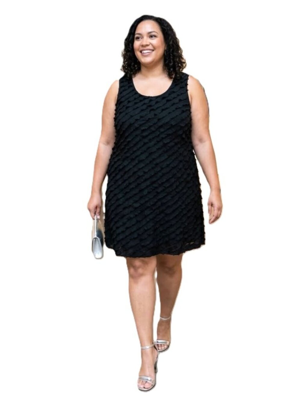 CJ BANKS Sleeveless Sheath Dress. Plus Size 3X